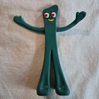 Lot Of 2 Vintage Gumby Bendable 6  Figures Jesco Prema Toy Made In Hong Kong