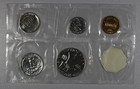 1960-p 5-coin Proof Set flat-pack  original Package   Large Date