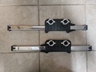 2 Whirlpool Dishwasher Third Level Rack Track W rollers   W11441109   W11048219