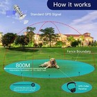 Gps Wireless Dog Fence System  Electric Pet Containment System With    