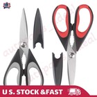 Kitchen Scissor  Heavy Duty Shears Stainless Cutting Set Of Two Us Stock
