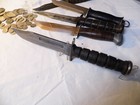 Rare Ww Ll Army Special Ops Fighting Knife Camillus  Serrated sawback Kabar 