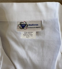 Dr Instruments Uniforms White Lab Coat Unisex Snap Front Knee Length Excellent