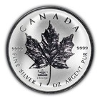 2014 Rcm Canada  20 Chicago Ana Privy Maple Leaf 1 Oz  9999 Fine Silver Bu Coin