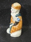 Vintage Miniature Chinese Porcelain Zhang Guolao Figurine-immortal Scholar 3 5 