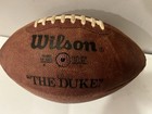     rare Vintage 1960s    the Duke    Official Nfl Leather Football - Wilson