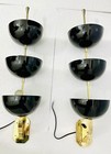 Pair Rare Sconces Italian Stilnovo Style Mid Century Wall Lights Lamps Fixture