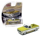 Greenlight 1 64 1972 Chevrolet C-10 Short Bed Custom Yellow And White 1352002-5c
