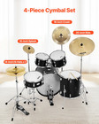 4-piece Cymbal Pack For Drum Set 10  14  16  20  Crash Ride Hi-hat Cymbals