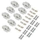 8 Set For Cf Moto Atv   Utv Direct Fit 3 8-16 Rear Anchor Accessory Kit Aluminum