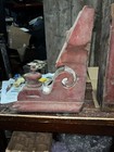 Wow Pair Of C1870 Victorian Corbel Brackets W Large Finial Oh Farmhouse 21 16 5   
