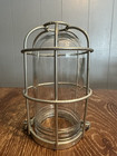 Vintage Explosion-proof Globe Industrial Clear Glass Light Cover   Cage