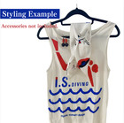 Issey Miyake I s  80s Tsumori Chisato Archive Diving Tank Top Art