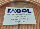  qty 3  Icool 3 8  X 50  Copper Refrigeration Tubing Pn c12200        ps