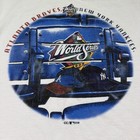 Vintage World Series Shirt Yankees Vs Atlanta 1999 Large White 90s Delta Pro