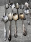 Vintage Silver Plate Ornate Serving Utensils Lot 24 Pc Wedding Catering