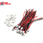20 Sets Jst-ph 2 0mm 2 Pin Connectors Mini Micro Male To Female Plug With 10cm 2
