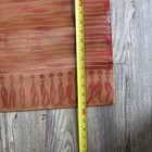 Addie Peet Hand Painted Canvas Floor Cloth 47    X 35   