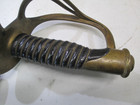 Us Civil War Cavalry Sword And Scabbard Emerson And Silver Maker Clean Blade