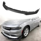 Matte Black Speed Style Front Bumper Lip Spoiler - Compatible With 2015-2023