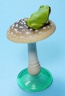 Kitan Club Japanese Tree Frog   Mushroom Panthae Cap Mini Figure Us Seller New