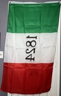 Texas Revolution 1824 Historical Flag Green White Red Design