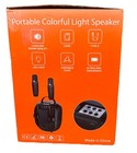 King Lucky Portable Colorful Bt Lt Speaker W wireless Mic   Karaoke 15 Cd-g  New