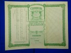 Vintage National Gold Corporation Stock Certificate Mining 1000 Shares 1930