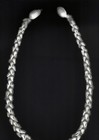 Hawaiian 100  Niihau 29 Inch Alilea Lei With 2 Inch Matching Earrings