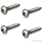 Stainless Steel Sheet Metal Tapping Screws Pan Head Grade 18-8 Quantity 50 Pc