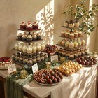 Wooden 4 Tier Cupcake Stand For 50 Cupcakes cupcake Holder cupcake Tower tier   