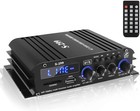 4 1 Channel Home Audio Amplifier Receiver  Bluetooth 5 0 Mini Amp With Subwoo   