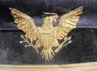 Beautiful Blue M1902 Visor Cap With Black Velvet Border For Senior Officer