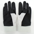 Nike Alpha Batting Gloves Youth Medium White black silver