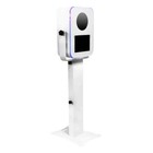 T12 Led Photo Booth Shell With Travel Road Case In White