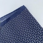 Eton Pocket Square Mens One Size Blue Geometric Silk Designer Handkerchief Nwt