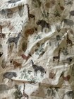 Pottery Barn Kids Safari Organic Cotton Tencel Crib Fitted Sheet Nwt Ob