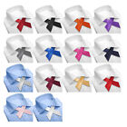 Concitor Women s Or Men s Crossover Neck Tie Solid Color Continental Tie