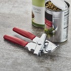 Swing-a-way Portable Manual Steel Can Opener With Bottle Opener - Red