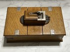 Antique English Sterling   Wood Humidor Cigar  Box G Betjemann