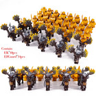 New Lot 72 Custom Lord Of The Rings Hobbit Elf Army Soldier Minifigures