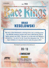 Brad Keselowski Nascar Signed 2024 Donruss Gold Optic Race Kings  192 Card L 10