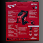Milwaukee 2475-20 M12 Cordless Compact Car Tire Inflator Portable 12v New In Box
