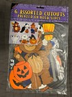 Vintage Amscan Halloween Die Cuts 1980s Ghost Scarecrow Pumpkin Mummy Bear