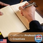 Premium Leather Journal For Men Women - Refillable Leather Notebook Cover Wit