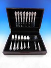 Baronial By Gorham Sterling Silver Flatware Set Of 8 Service 34 Pieces