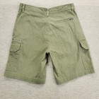 Tony Hawk Green Utility Cargo Shorts Mens 30 Skater Gorpcore Pockets Shorts 10 