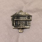 Vintage Brass Door Knocker Old Curiosity Shop Charles Dickens London Screw Mount