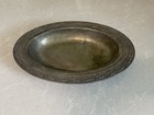 Vintage Silver Plate Oval Serving Platter Floral Embossed Ornate Antique Tray