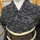 7805  Japanese Kimono Vintage Womens Silk Fabric Robe Kimono Only Sold